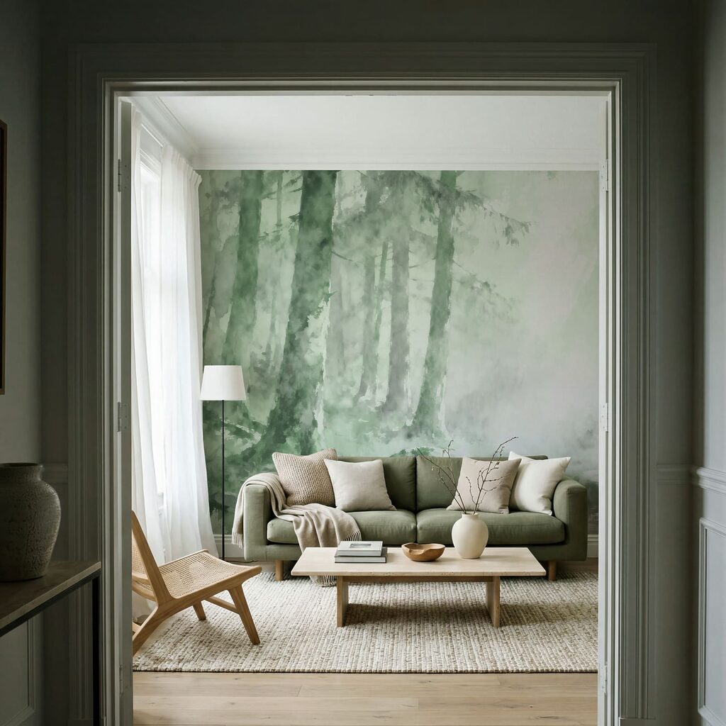 Woodland Stream in Light — interior 2