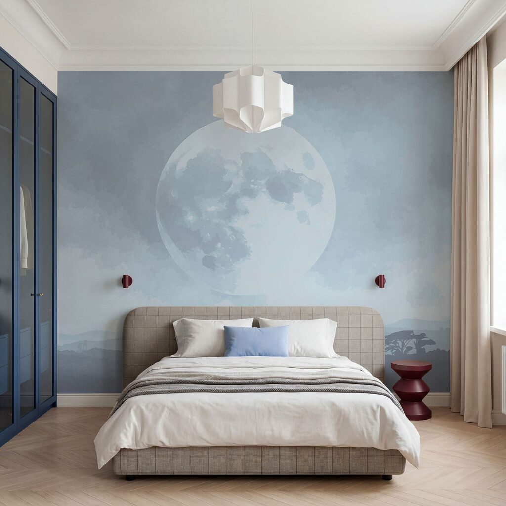 Moon Over Distant Hills — interior 2