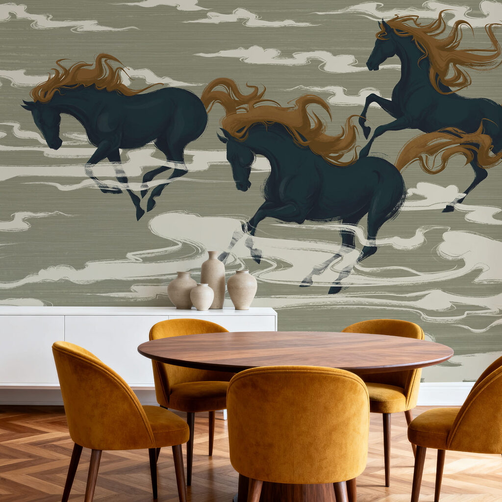Horses Among Clouds — interior 2
