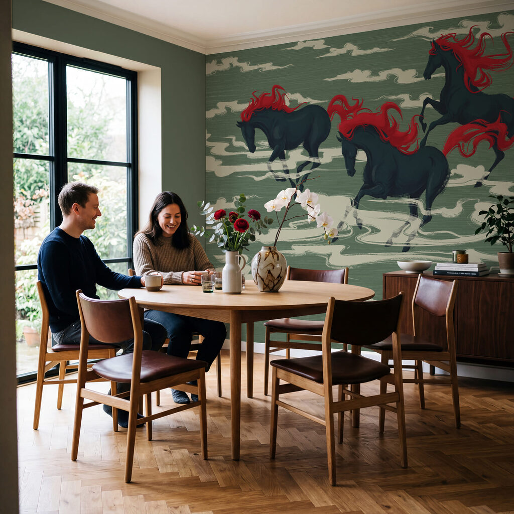 Horses Among Clouds — interior 3