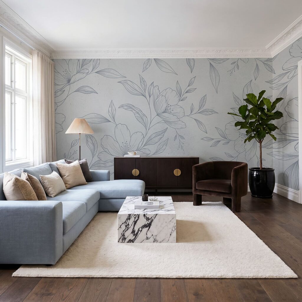 Foliage in Fine Lines — interior 2