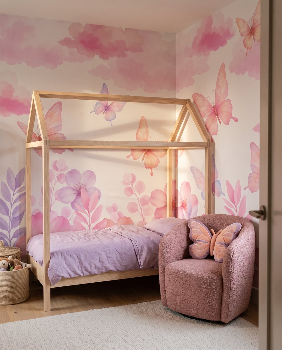 Butterflies Among Petals — interior 4
