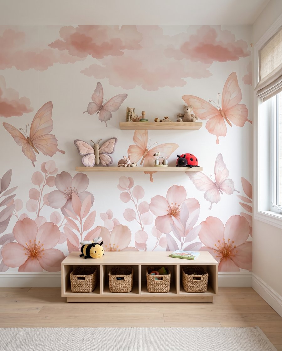 Butterflies Among Petals — interior 4