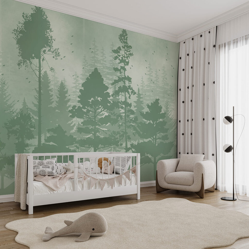 Birds Above Woodland — interior 3