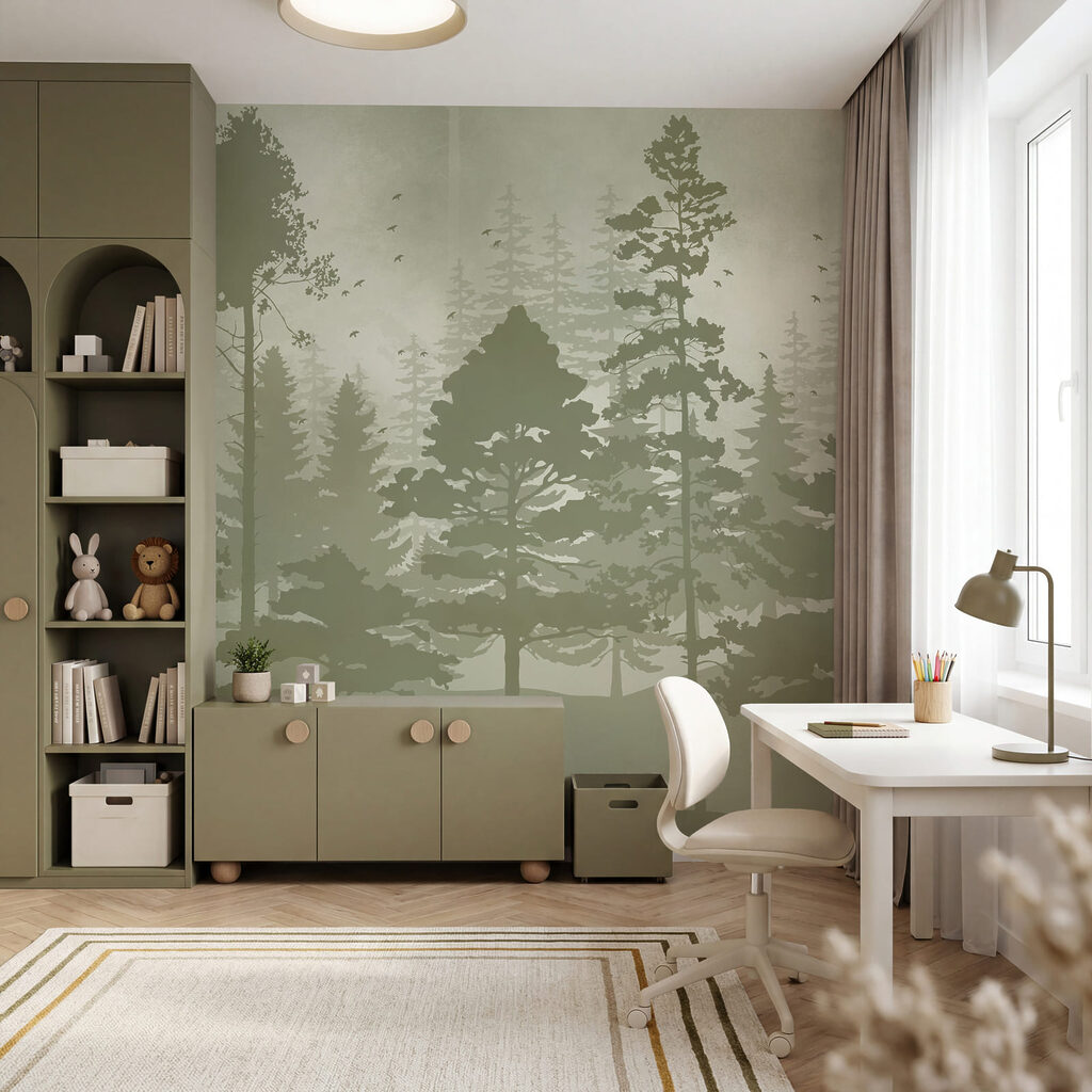 Birds Above Woodland — interior 3