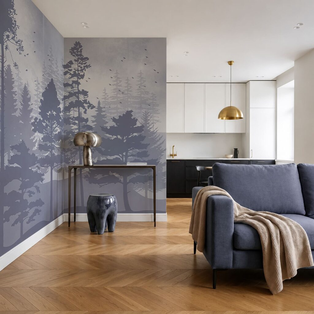 Birds Above Woodland — interior 3
