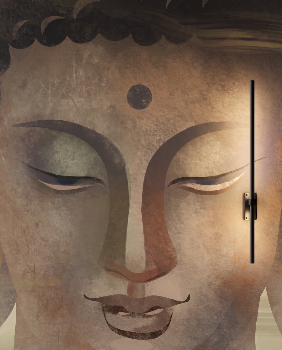 Buddha in the Clouds — detail