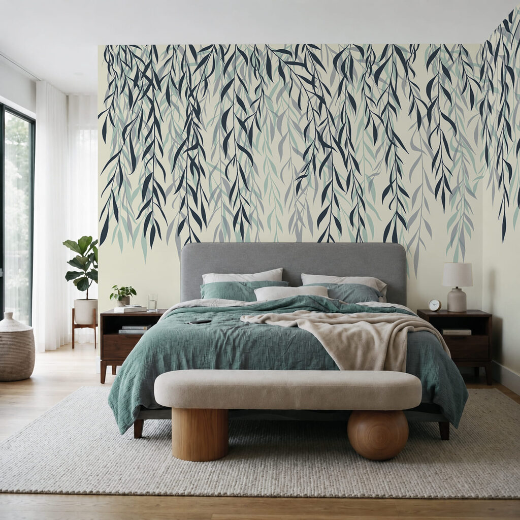 Willow Leaf Curtain — interior 2