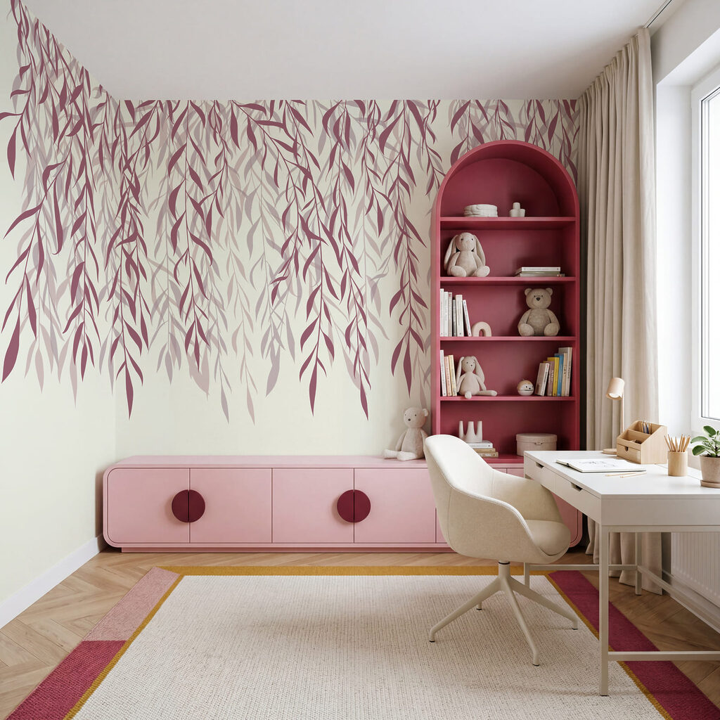 Willow Leaf Curtain — interior 3