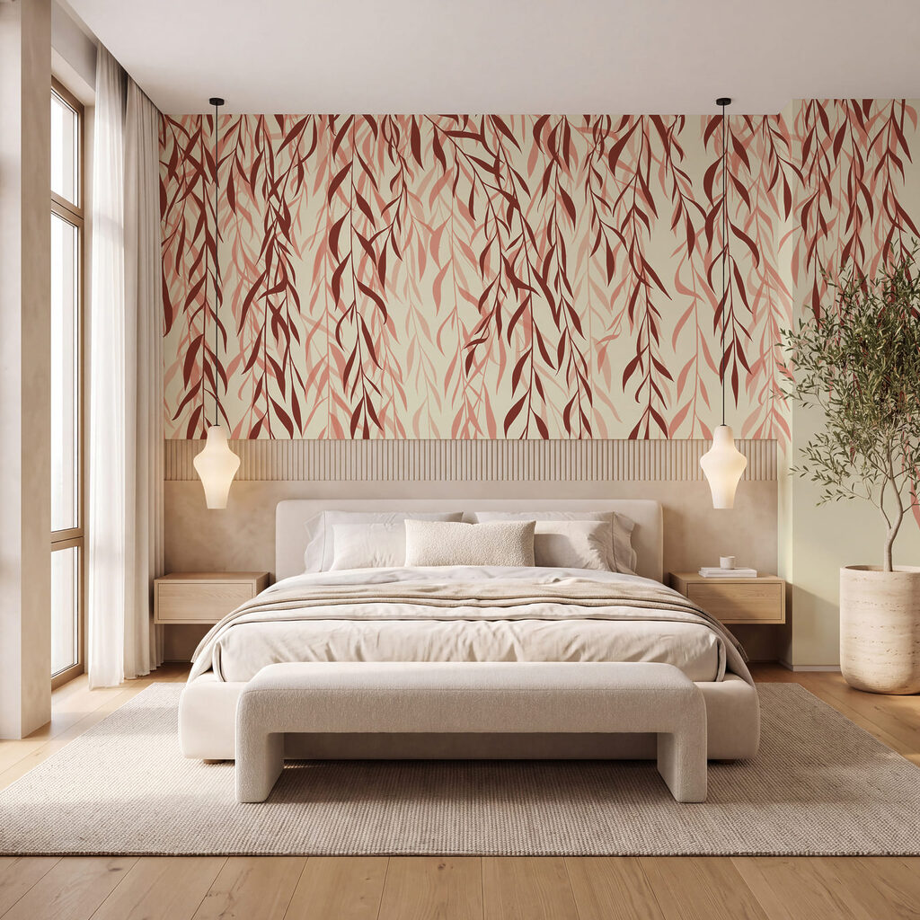 Willow Leaf Curtain — interior 1