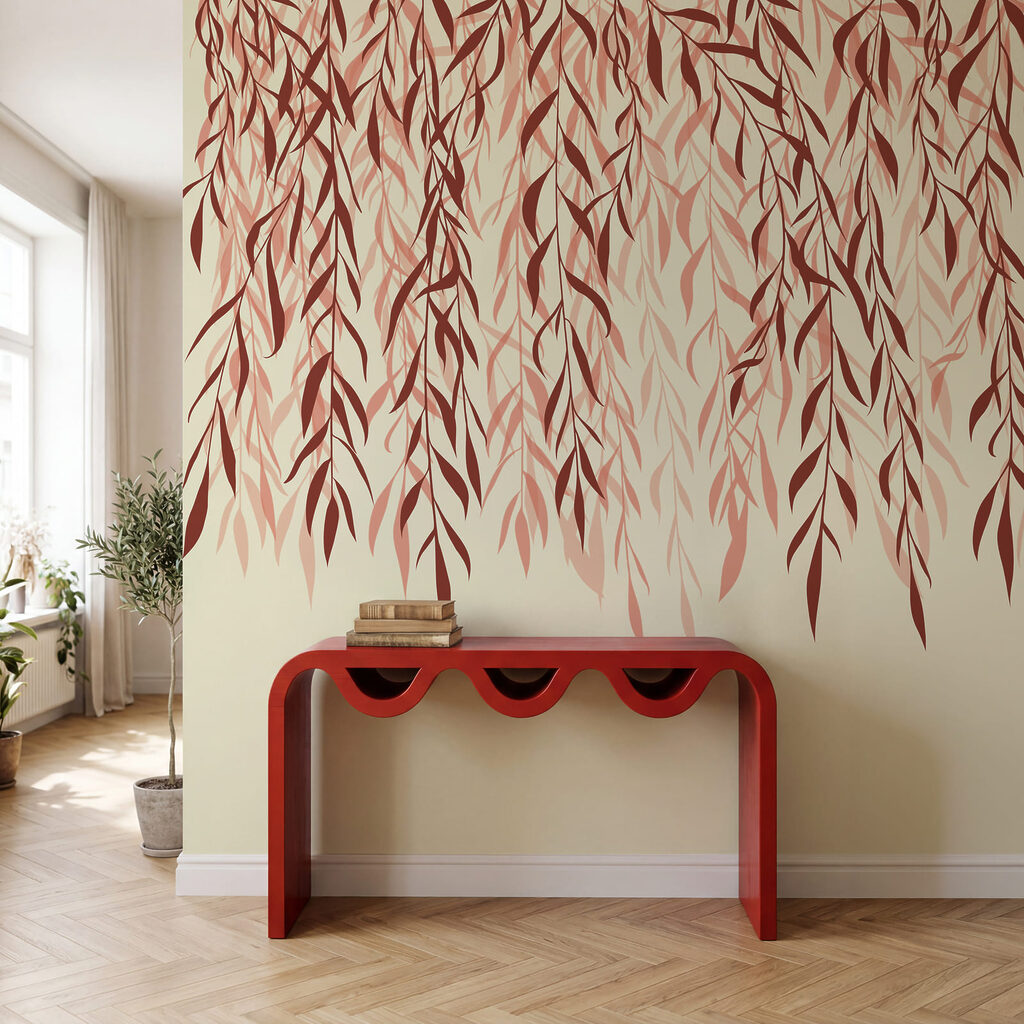 Willow Leaf Curtain — interior 2