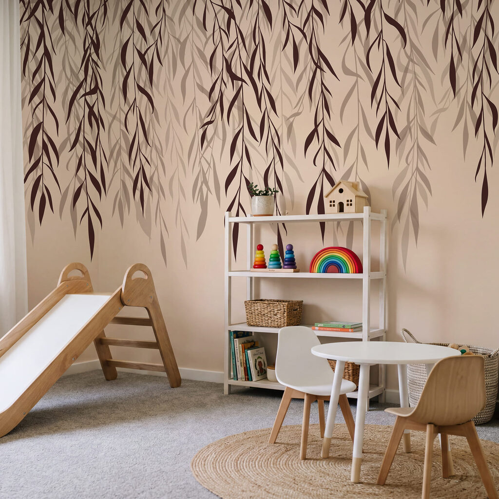 Willow Leaf Curtain — interior 3