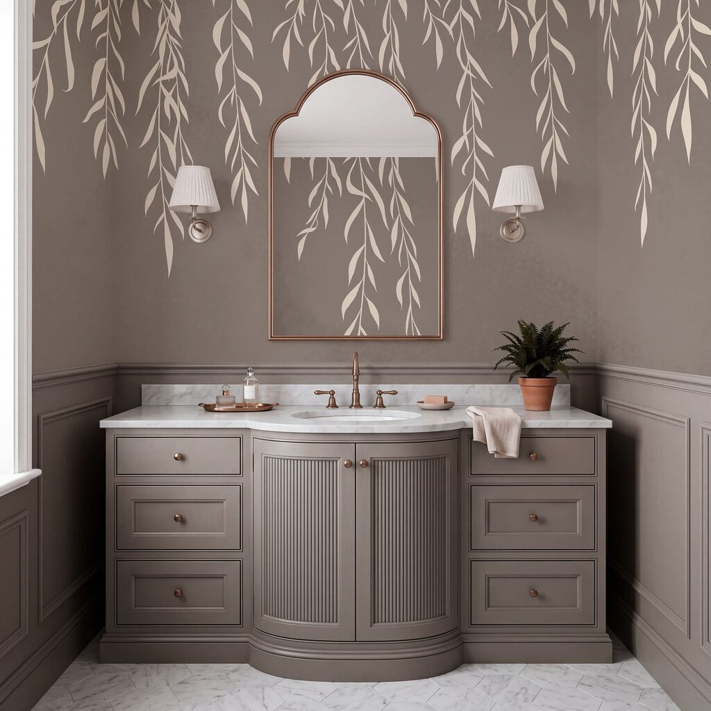 Hanging Willow Silhouettes — interior 3