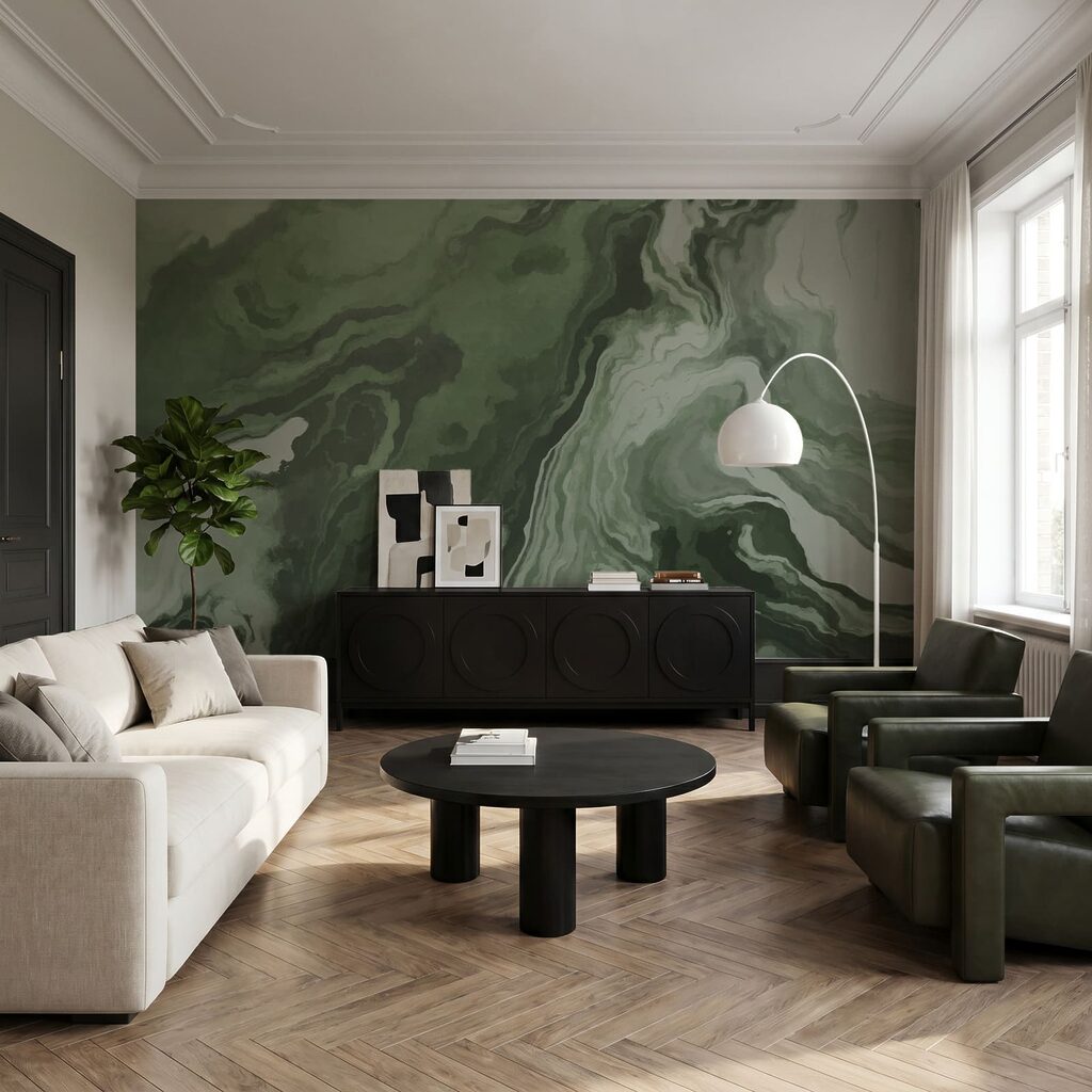 Earth Marbling — interior 1