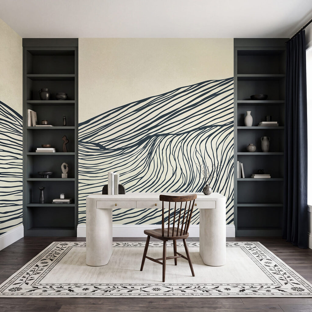 Dunes in Fine Lines — interior 1