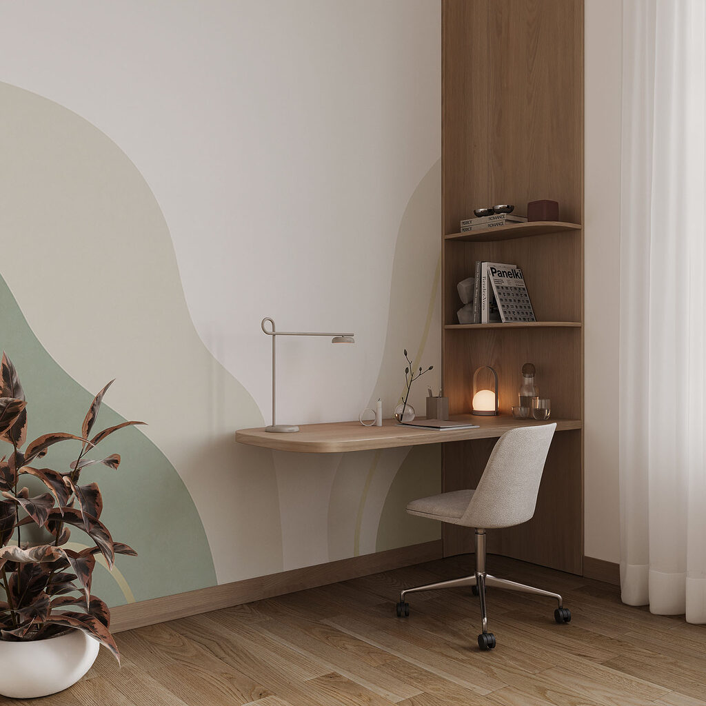 Quiet Contour Shapes — interior 1