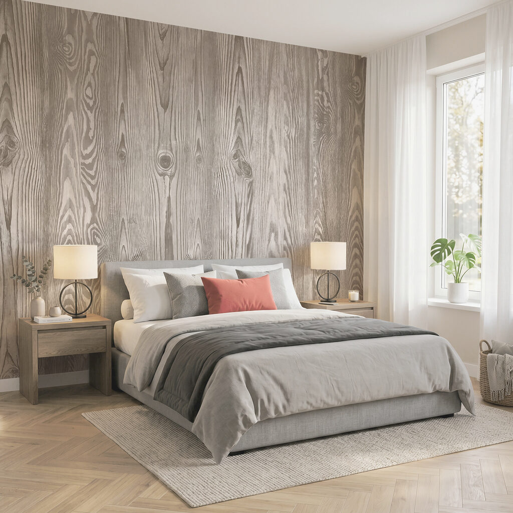 Natural Timber Boards in an interior