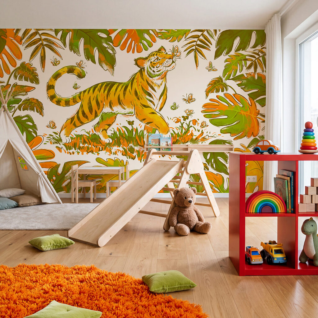 Tigers in the Jungle — interior 2