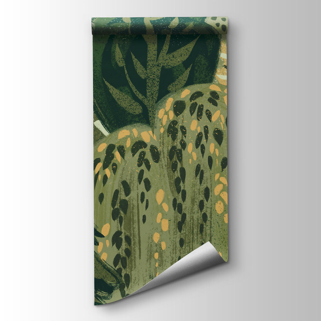 Woodland Treetop Pattern — product view