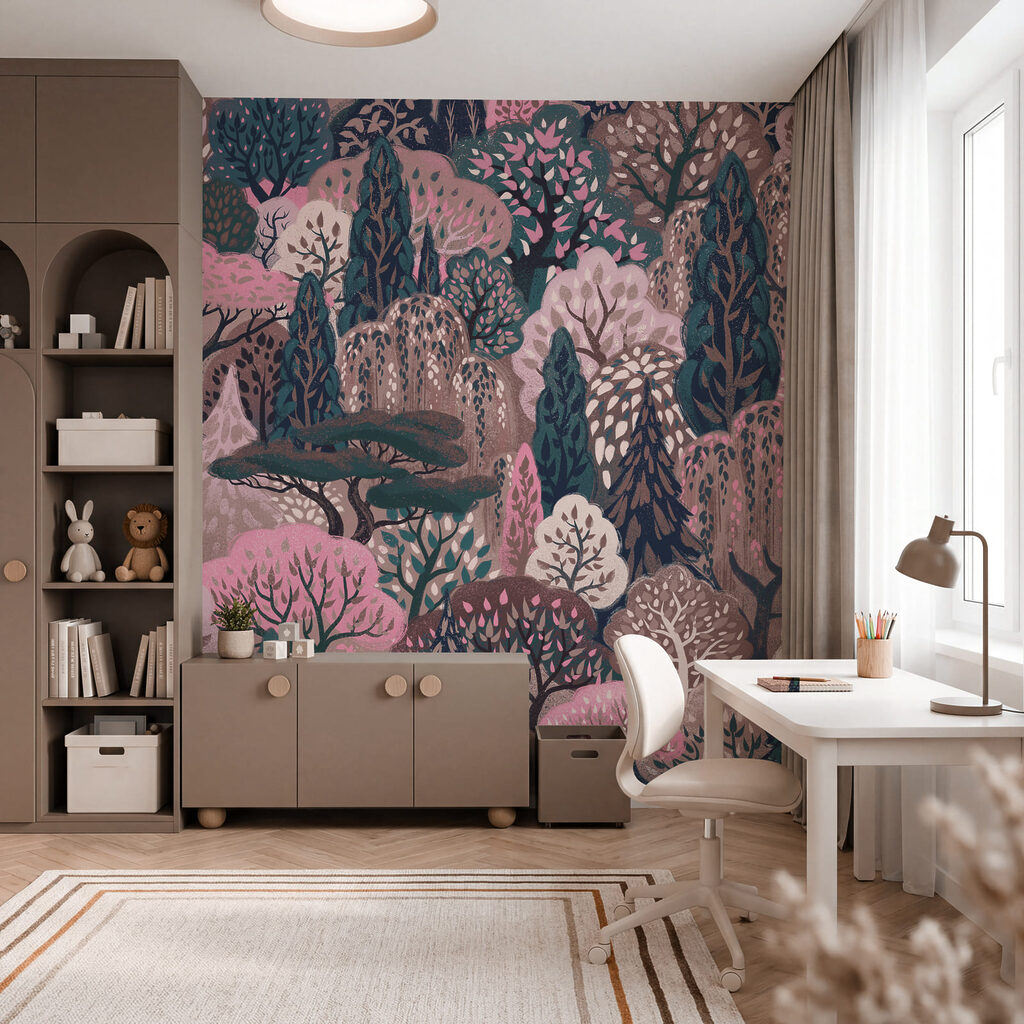 Woodland Treetop Pattern — interior 2