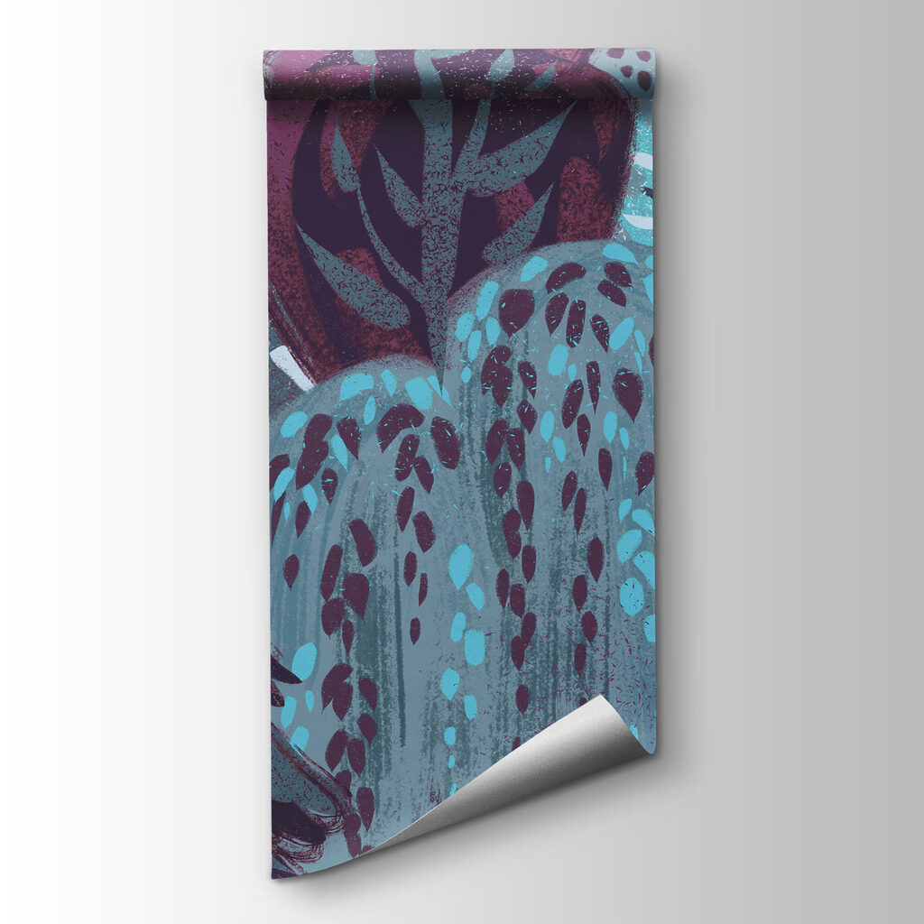 Woodland Treetop Pattern — product view