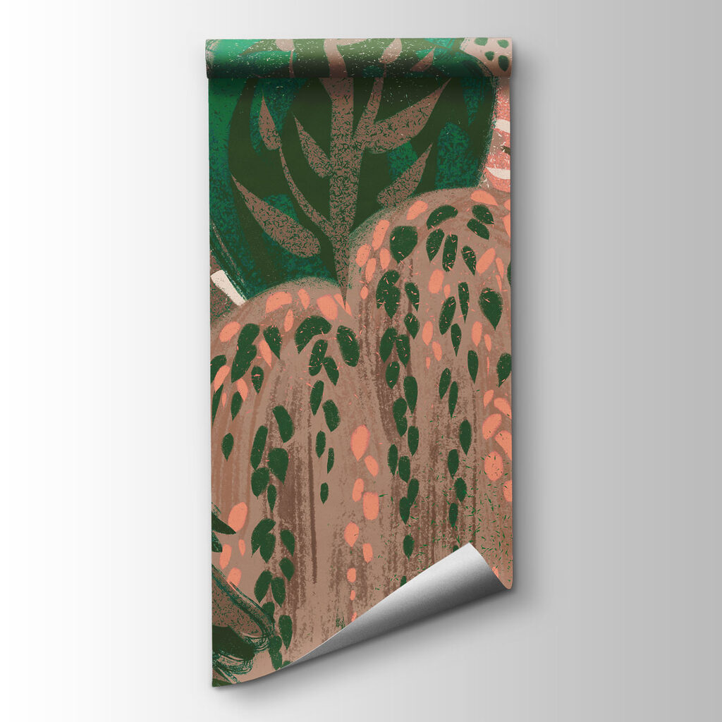 Woodland Treetop Pattern — product view
