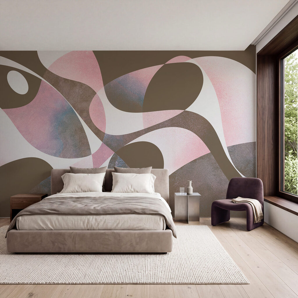 Playful Monochrome Curves — interior 1