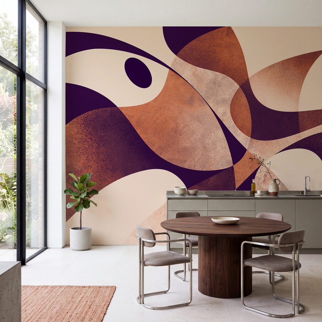 Playful Monochrome Curves — interior 1