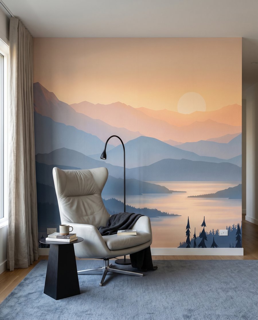 Sunset Mountain Lake — interior 3