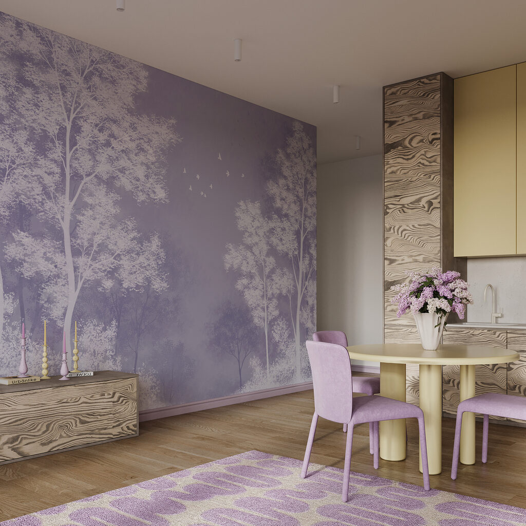 Trees in Soft Outline — interior 2