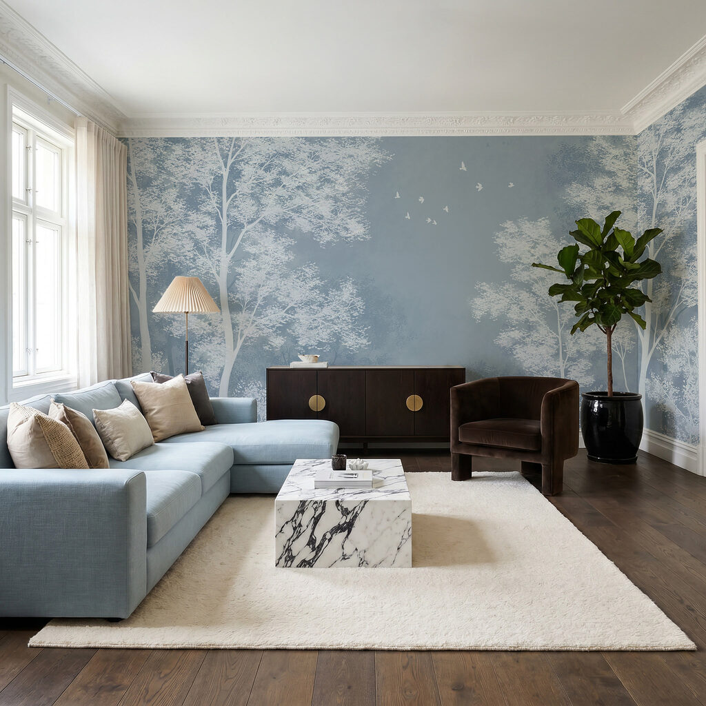 Trees in Soft Outline — interior 4