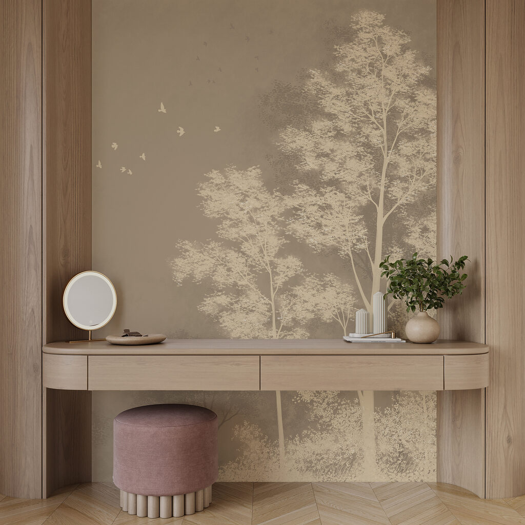 Trees in Soft Outline — interior 2