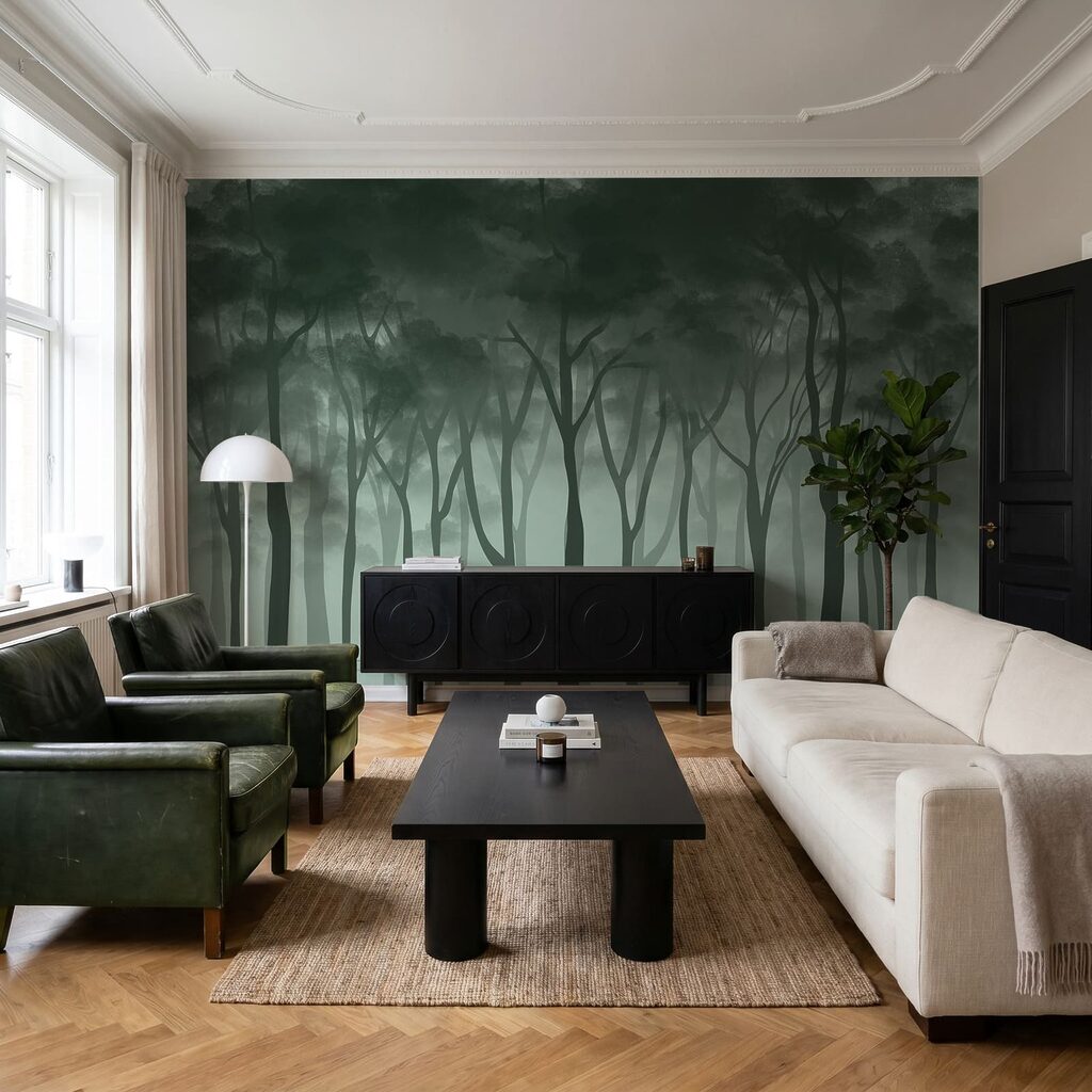 Forest Silhouette Rhythm — interior 2