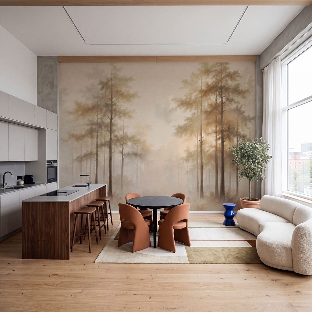 Woodland Morning Glow — interior 3