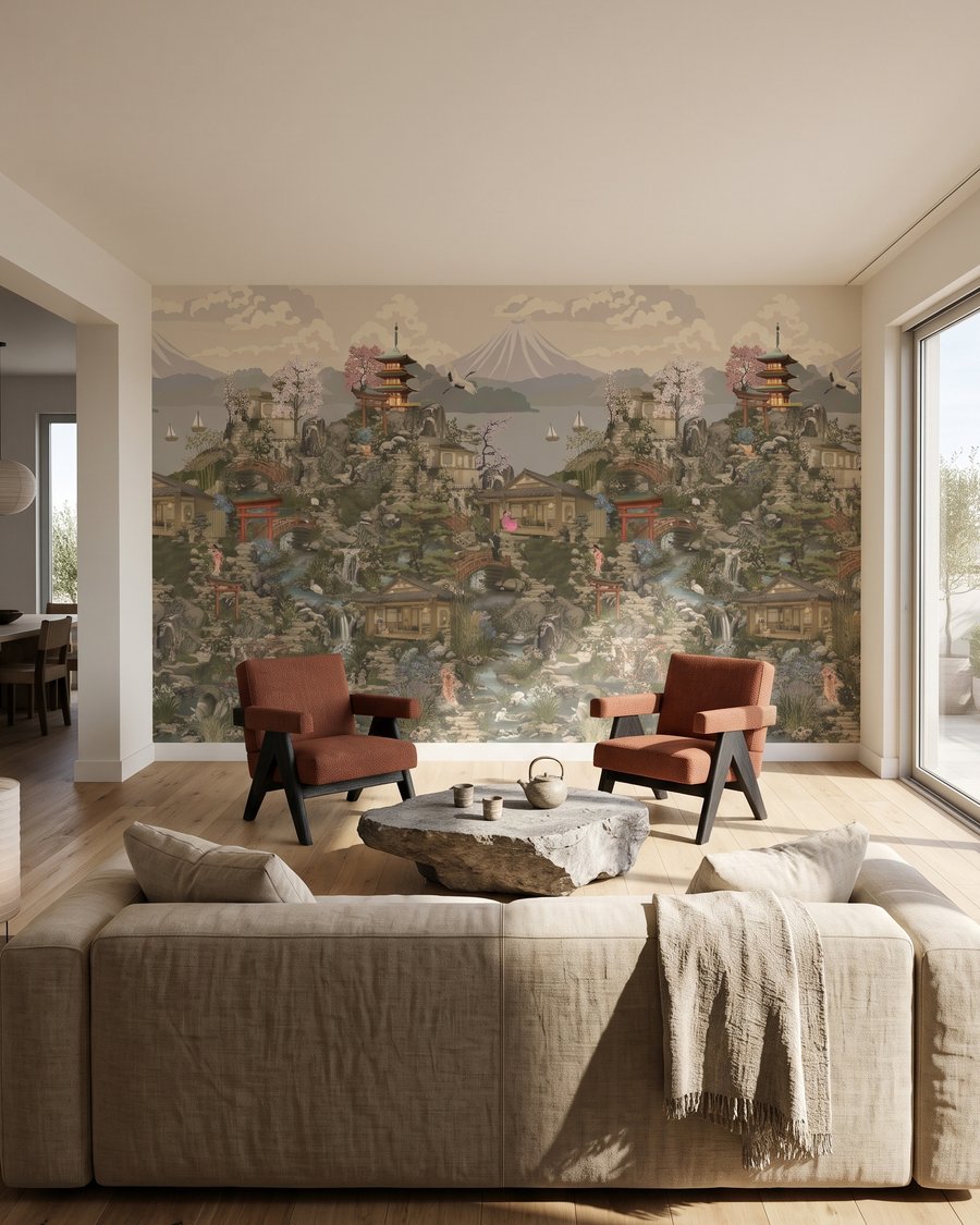 Temple Garden Landscape — interior 2