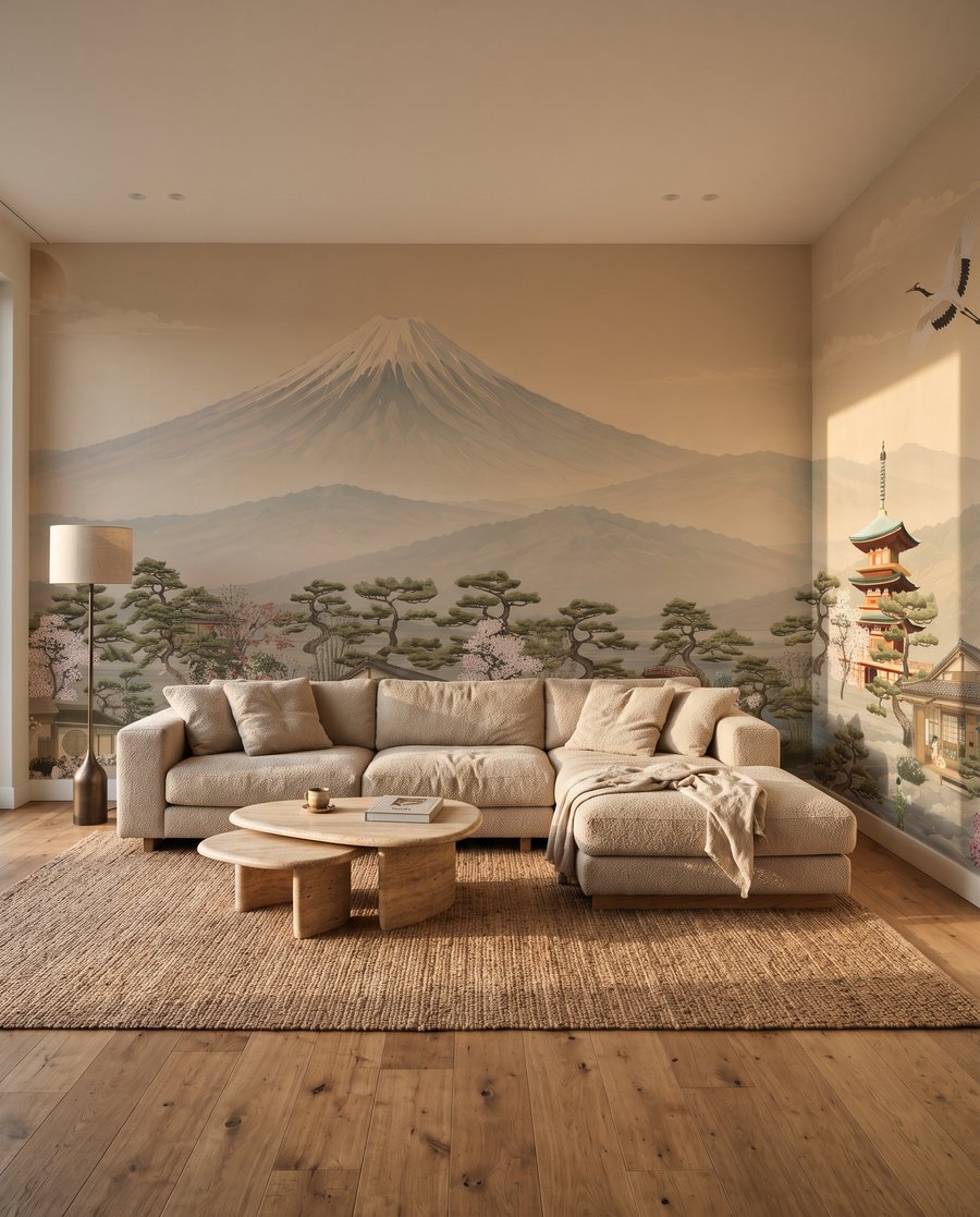 Cranes in the Mountains — interior 1