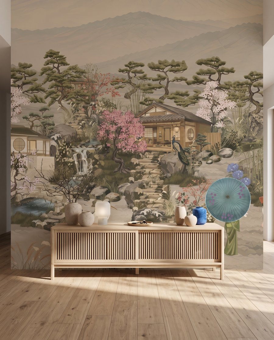 Cranes in the Mountains — interior 2