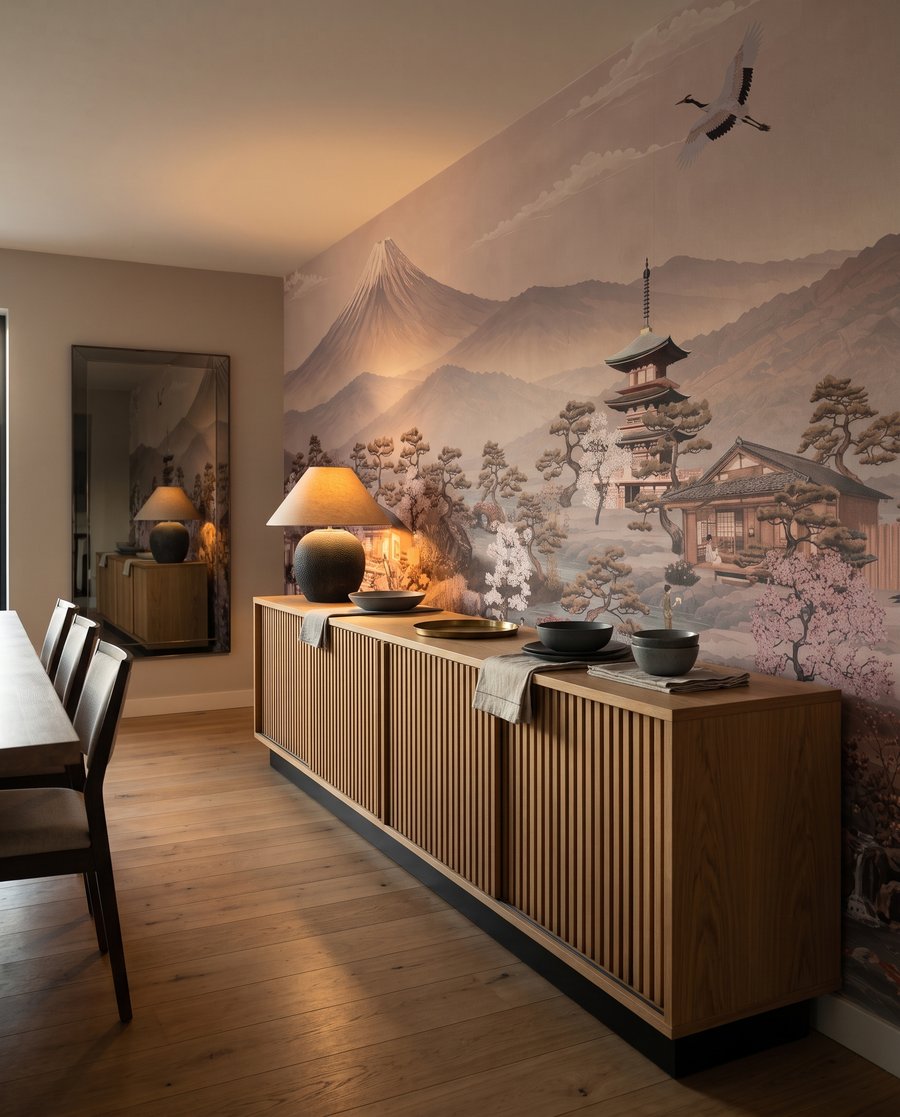 Cranes in the Mountains — interior 7