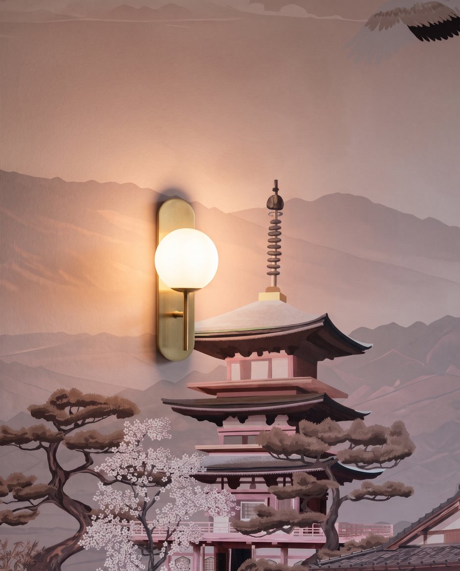 Cranes in the Mountains — detail