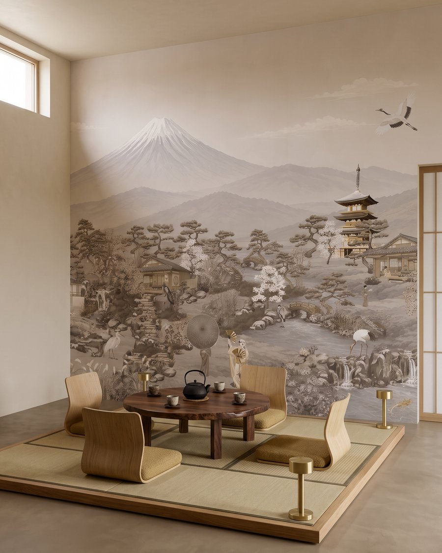 Cranes in the Mountains — interior 7