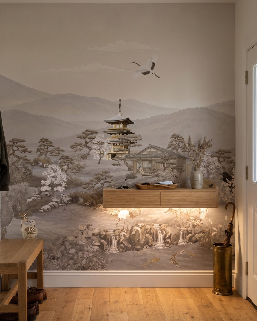 Cranes in the Mountains — interior 5
