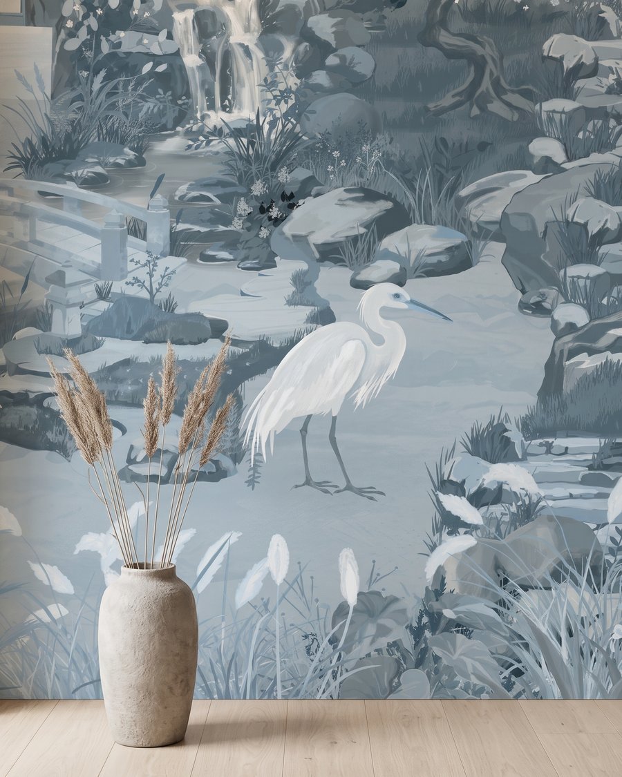 Cranes in the Mountains — interior 4