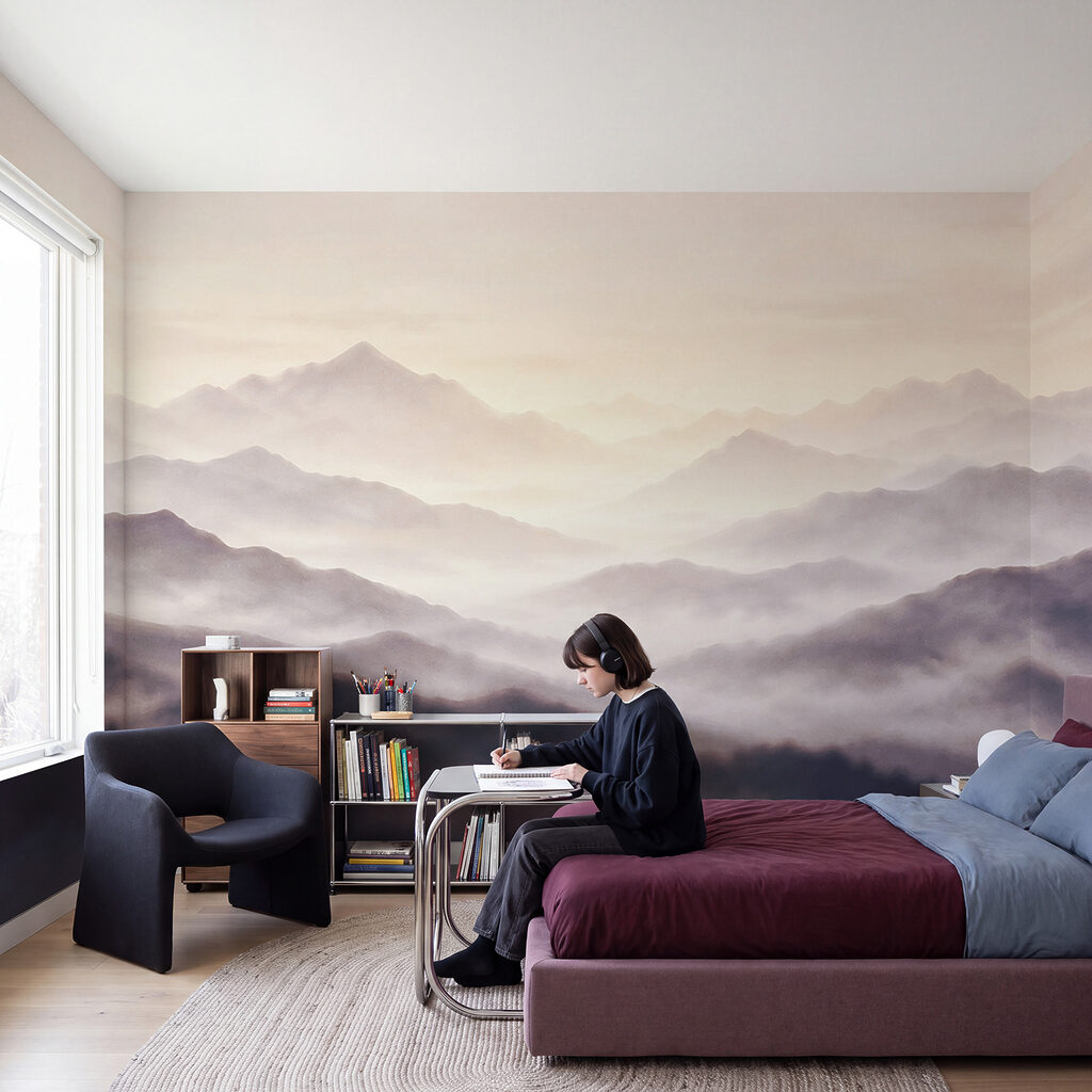 Mountain Layers at Dawn — interior 1