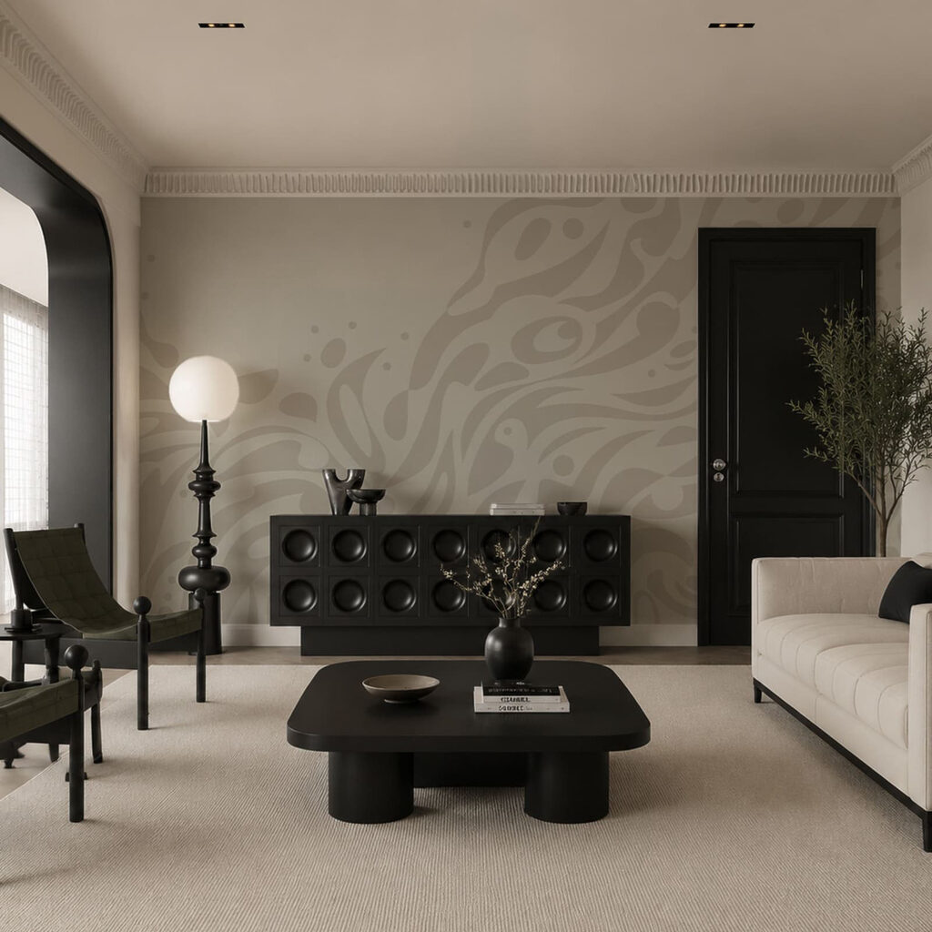 Flowing Leaf Motifs — interior 2