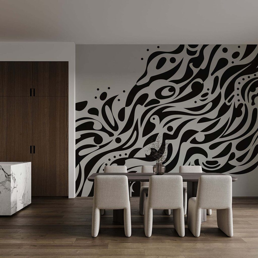 Flowing Leaf Motifs — interior 1