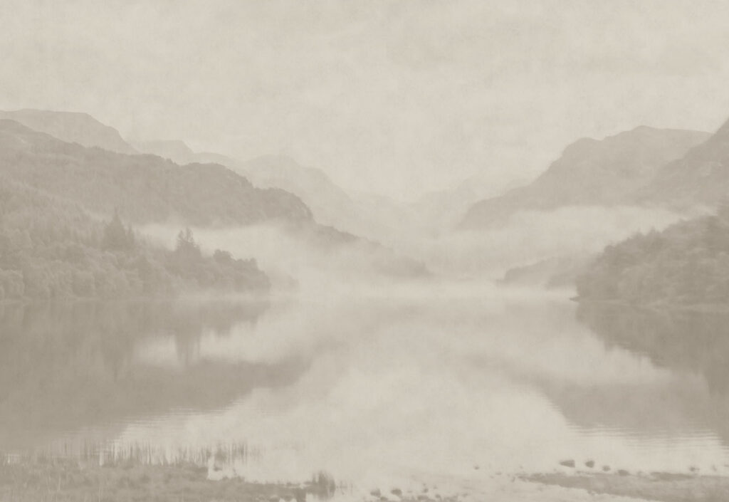 Lake in Sepia — full design