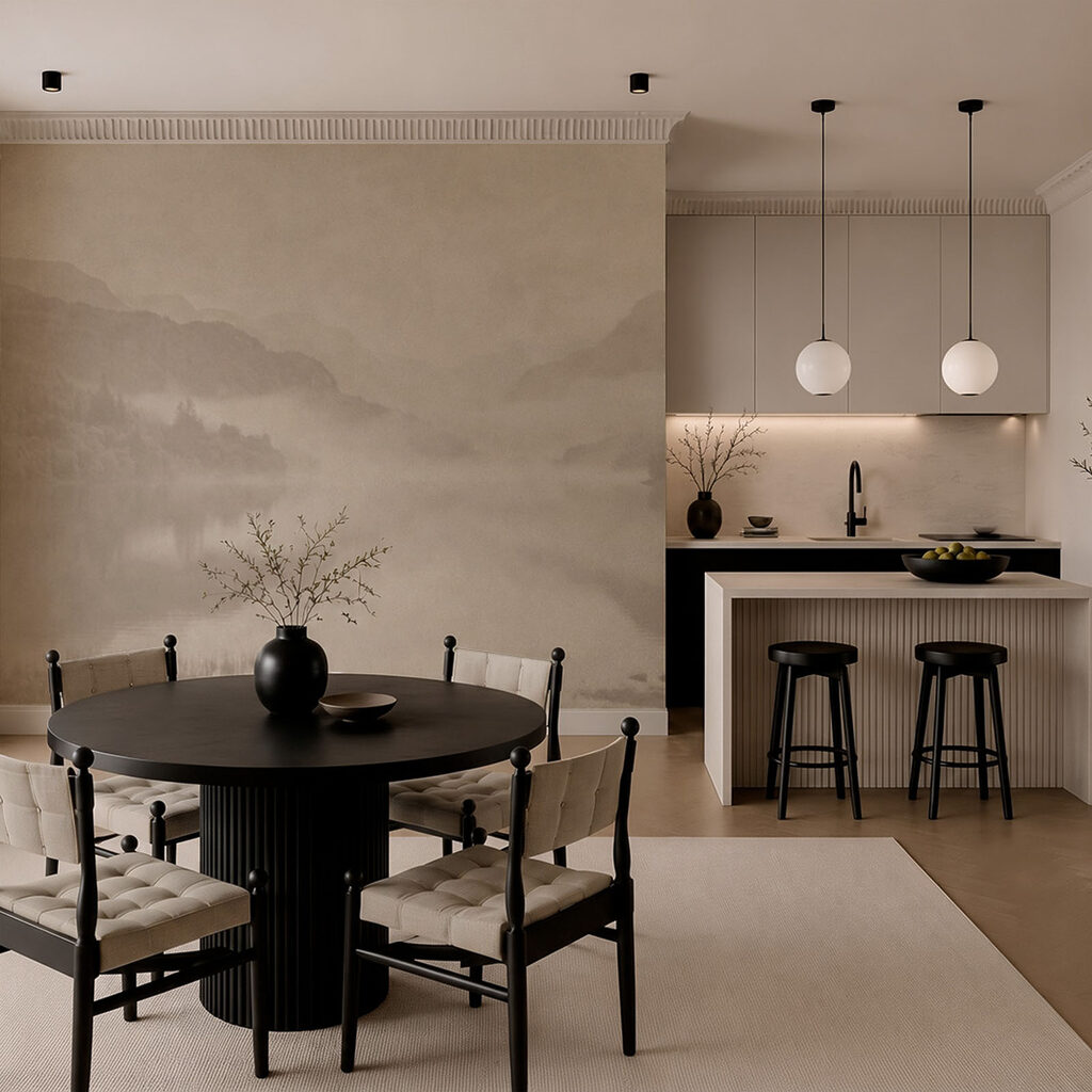 Lake in Sepia — interior 3