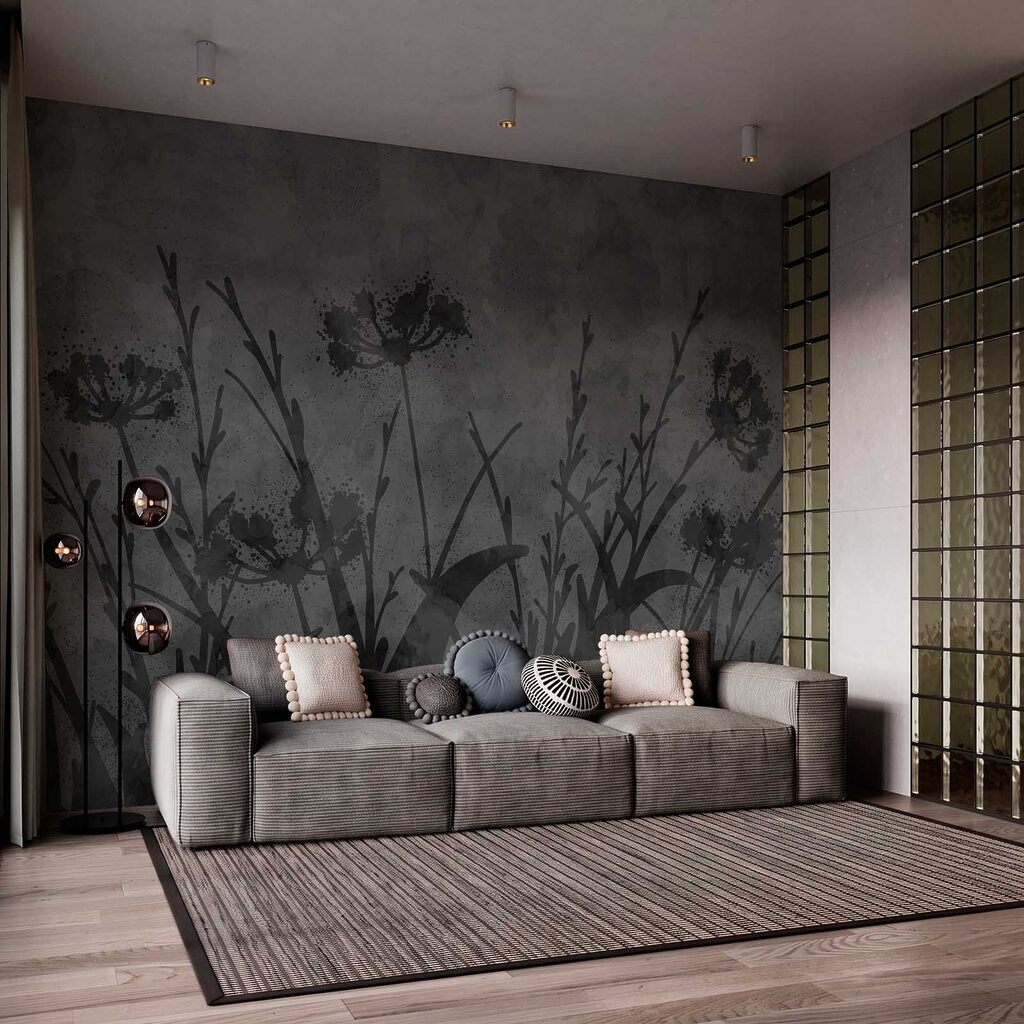Midnight Meadow in an interior