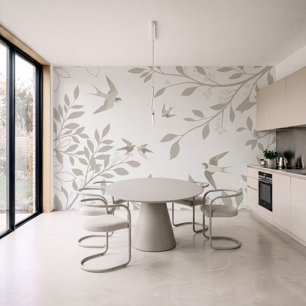 Birds Among Leaves — interior 3