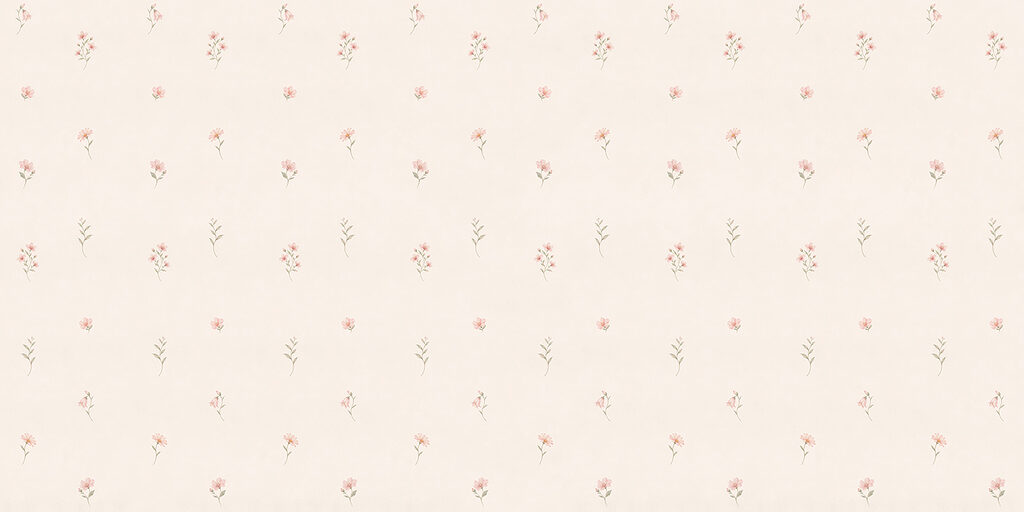 Tiny Flower Sprigs — full design